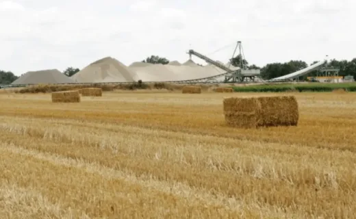 Carrière de sable