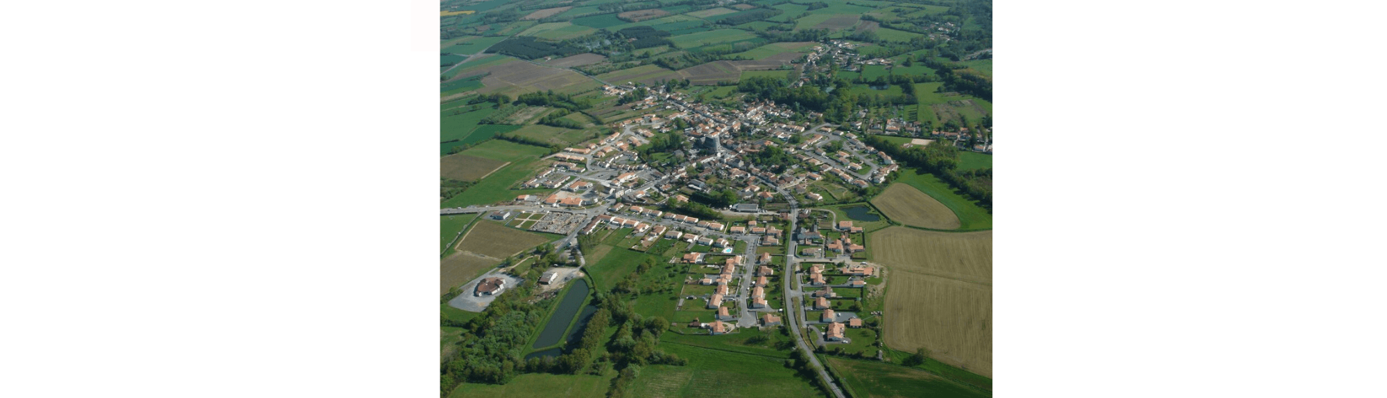 Vue aérienne Saint-Colomban